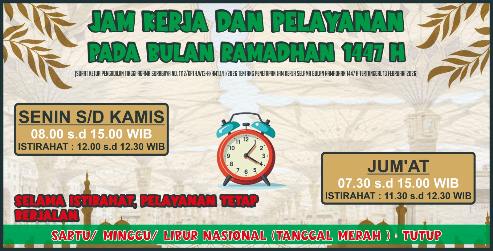 PADA BULAN RAMADHAN 1447 H